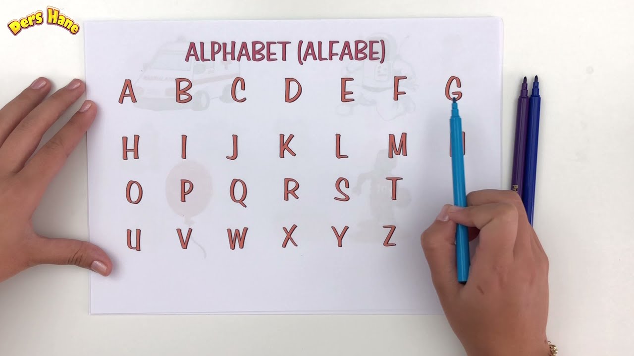 İngilizce Alfabe Okunuşu | 2.Sınıf İngilizce Alfabe | Alphabet in English