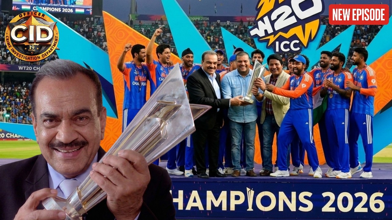 CID टीम पहुची टीम INDIA को वर्ल्ड कप जीतने की बधाई देने || CID || Latest Episode