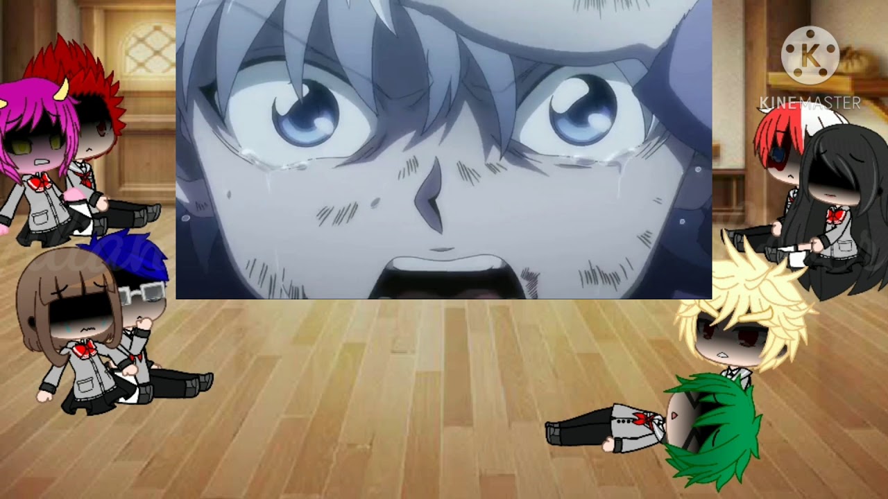 BNHA / MHA reacts to Killua from HXH