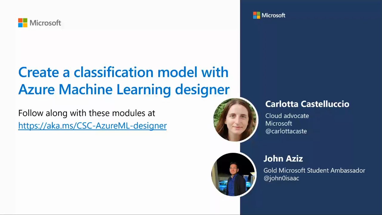 Create a Classification Model with Azure Machine Learning Designer [English]