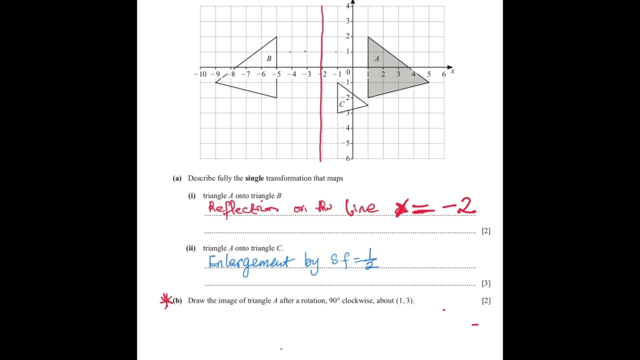 Transformation IGCSE | GCSE #trending #maths #fyp 