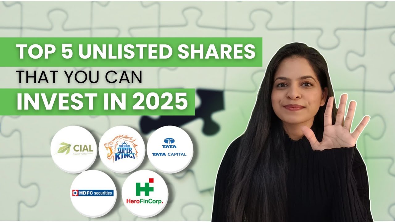 Top 5 Unlisted Shares You Should Invest In 2025! #unlistedshares #preipo #stockstobuy #investing #fy