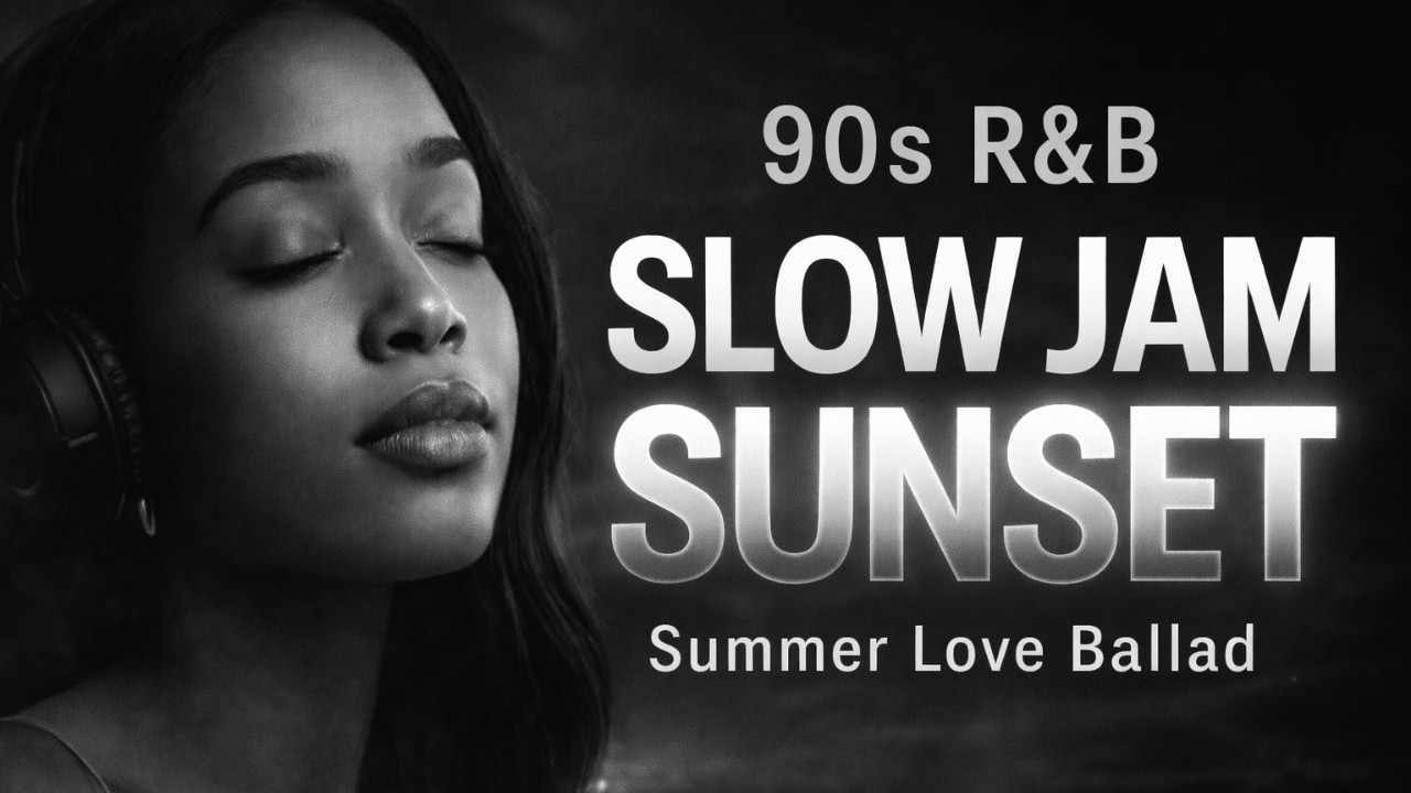 Slow Jam Sunset – 90s R&B Summer Love Ballad  Smooth Romantic Throwback Vibes