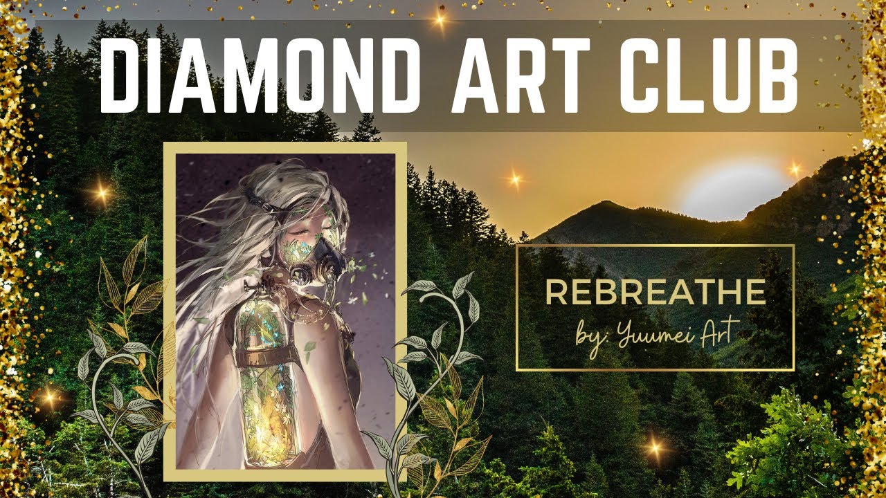 Diamond Art Club SNEAK PEEK - Rebreathe by Yuumei Art - Releasing March 2nd!