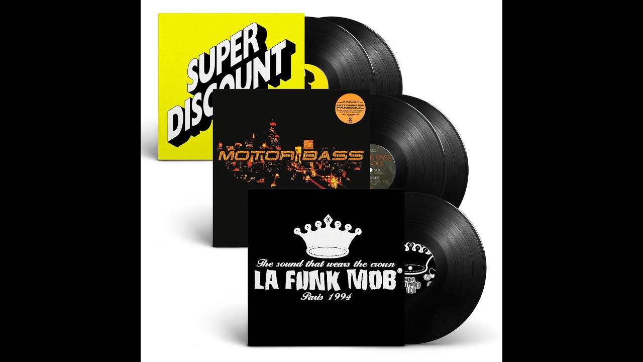 Super Motor Funk - Étienne de Crécy / Motorbass / La Funk Mob [2021 Remastered]