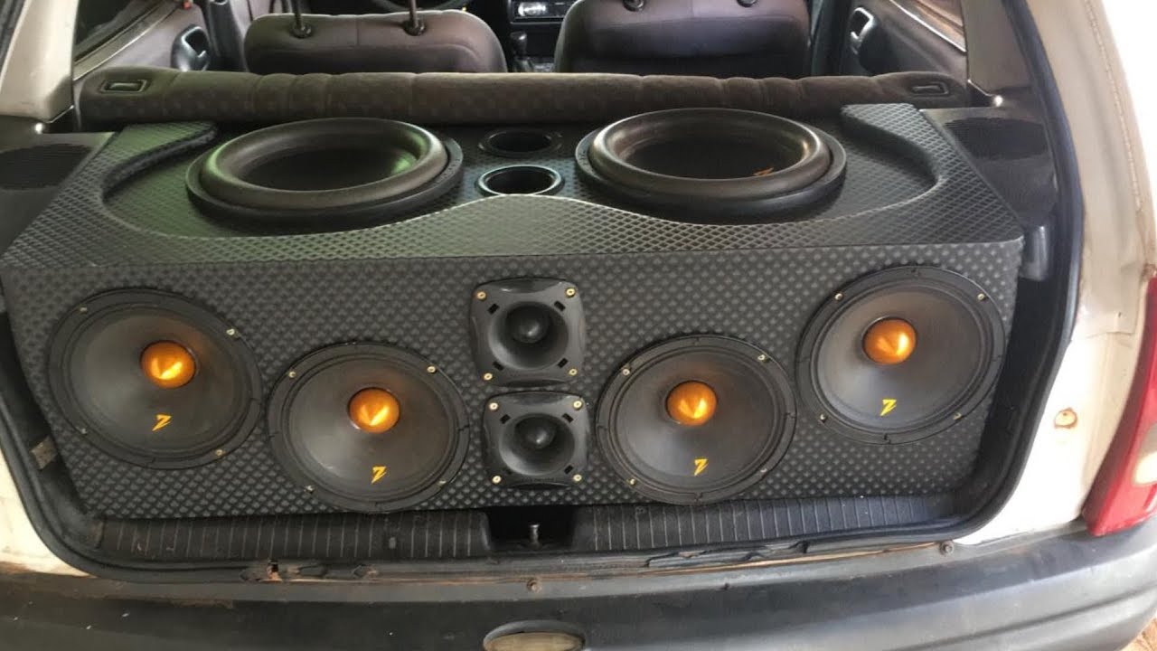 CORSA COM 2 SUB ZETTA AUDIO E 4 M&Eacute;DIOS DE 8 POLEGADAS = ILOVEBASSBR