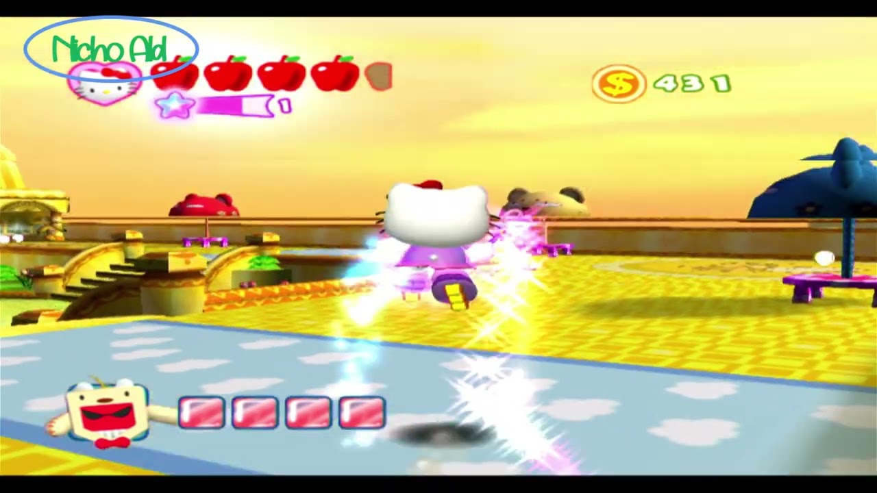 Hello Kitty no PikoPiko Daisakusen (PS2) - Stage 9 Red Alert