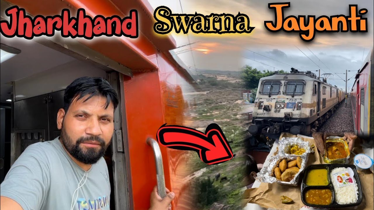 12817 Jharkhand Swarna Jayanti Express | Full Journey Ranchi To Delhi
