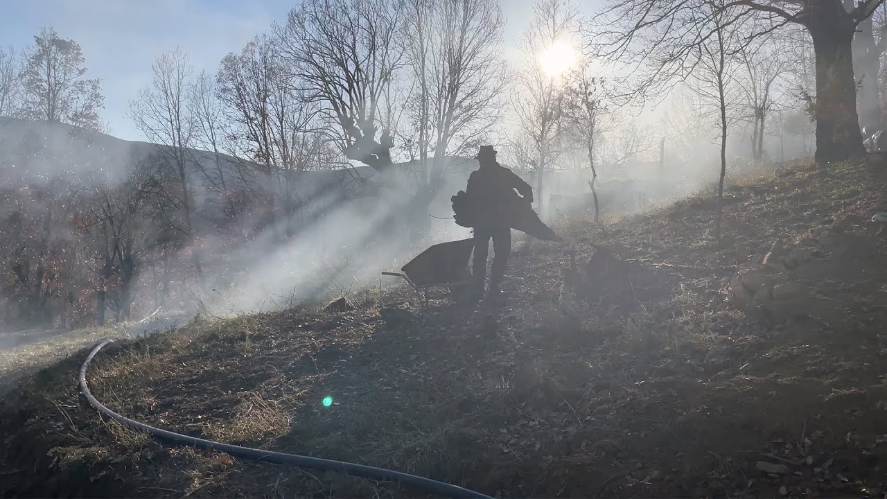 #15 Road Construction Finished – Reviving My Abandoned Field #stonecabin #cabinlife