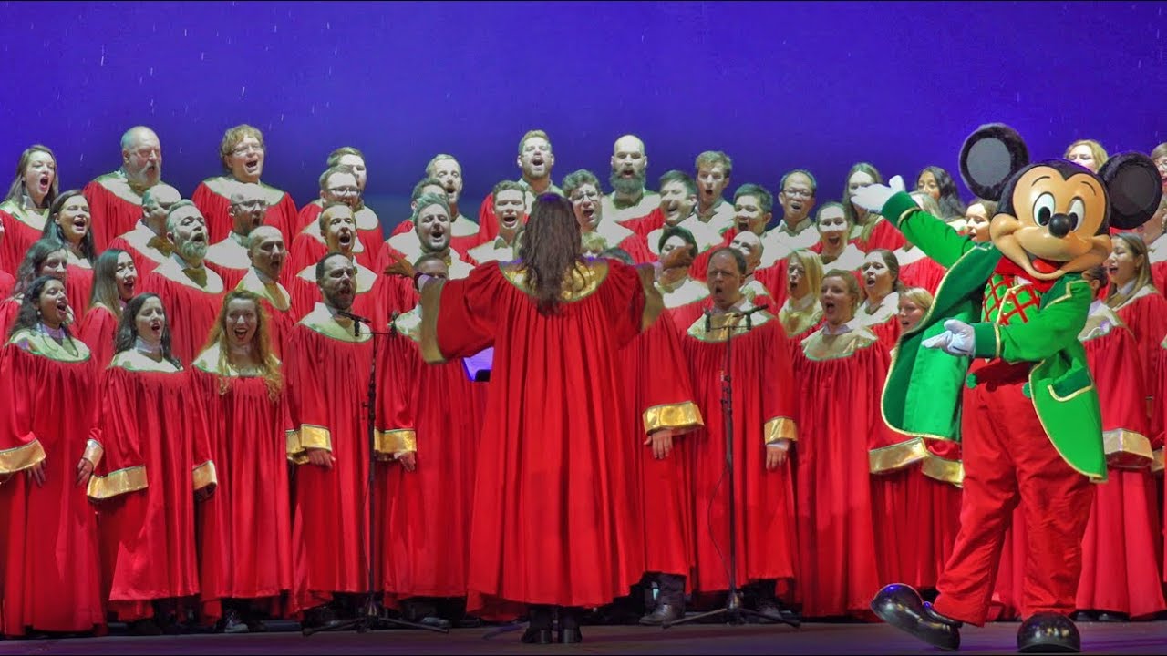 [4K] Disney Performing Arts - Letʼs Sing Christmas! - Disneyland Paris
