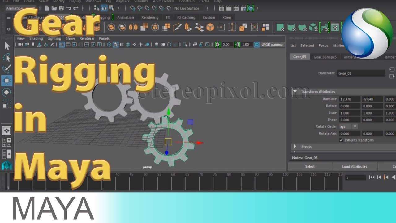 Maya Tips | Gear Rigging Maya