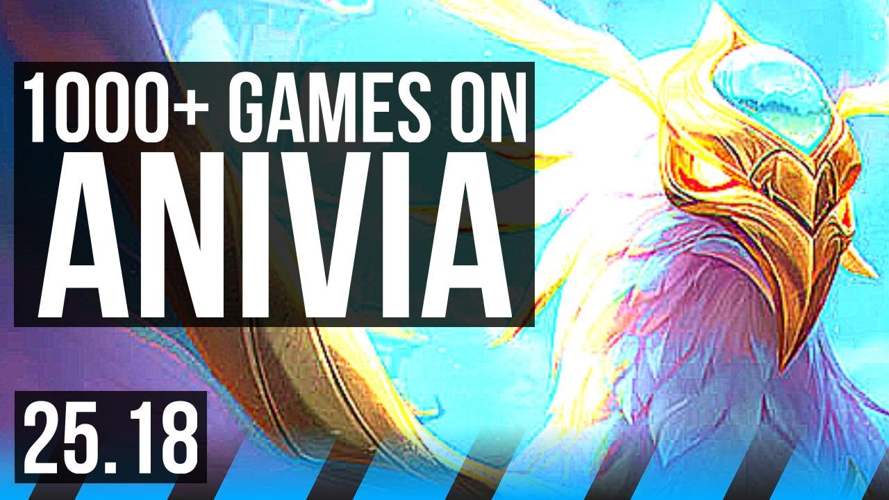 ANIVIA vs ZED (MID) | 1000+ games, 6/3/10 | EUW Master | 25.18