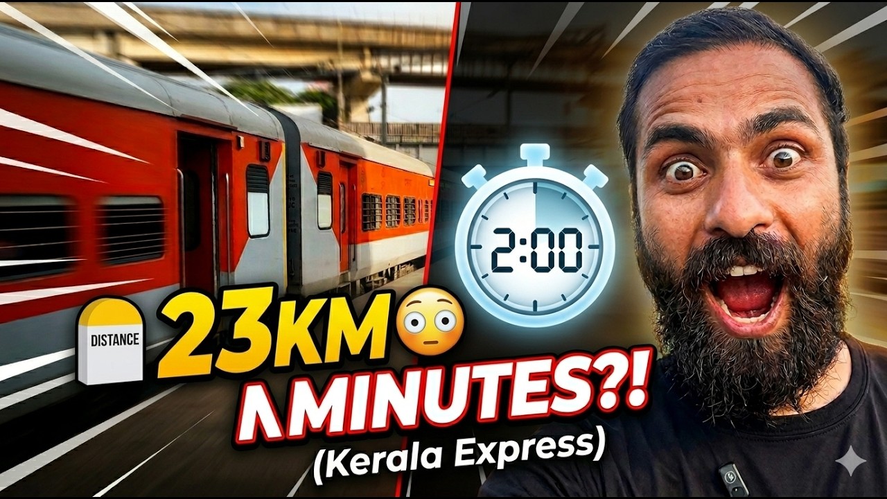 Train Delhi to Thiruvananthapuram - 12626 KERALA EXPRESS