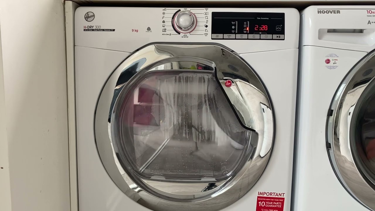 Hoover H-dry tumble dryer eco cotton