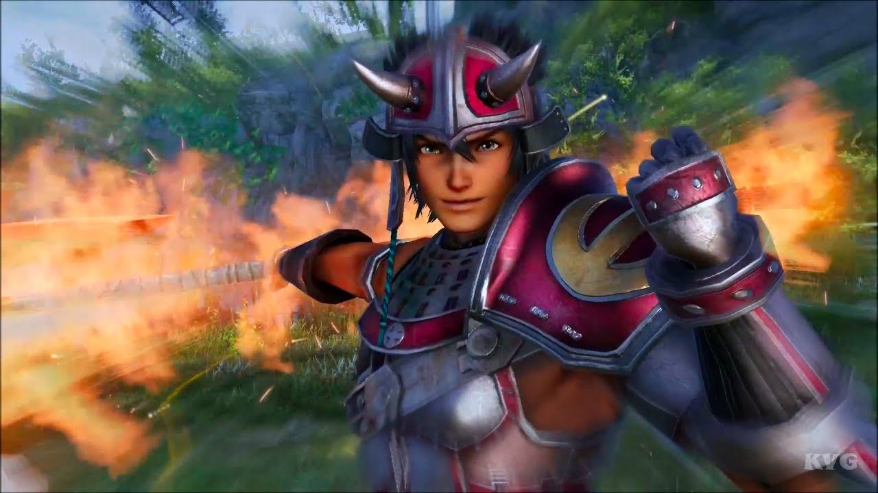 Warriors Orochi 4 - Toyohisa Shimazu Gameplay (PS4 HD) [1080p60FPS]