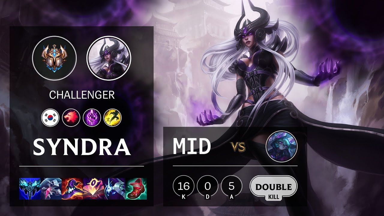 Syndra Mid vs Vex - KR Challenger Patch 11.23