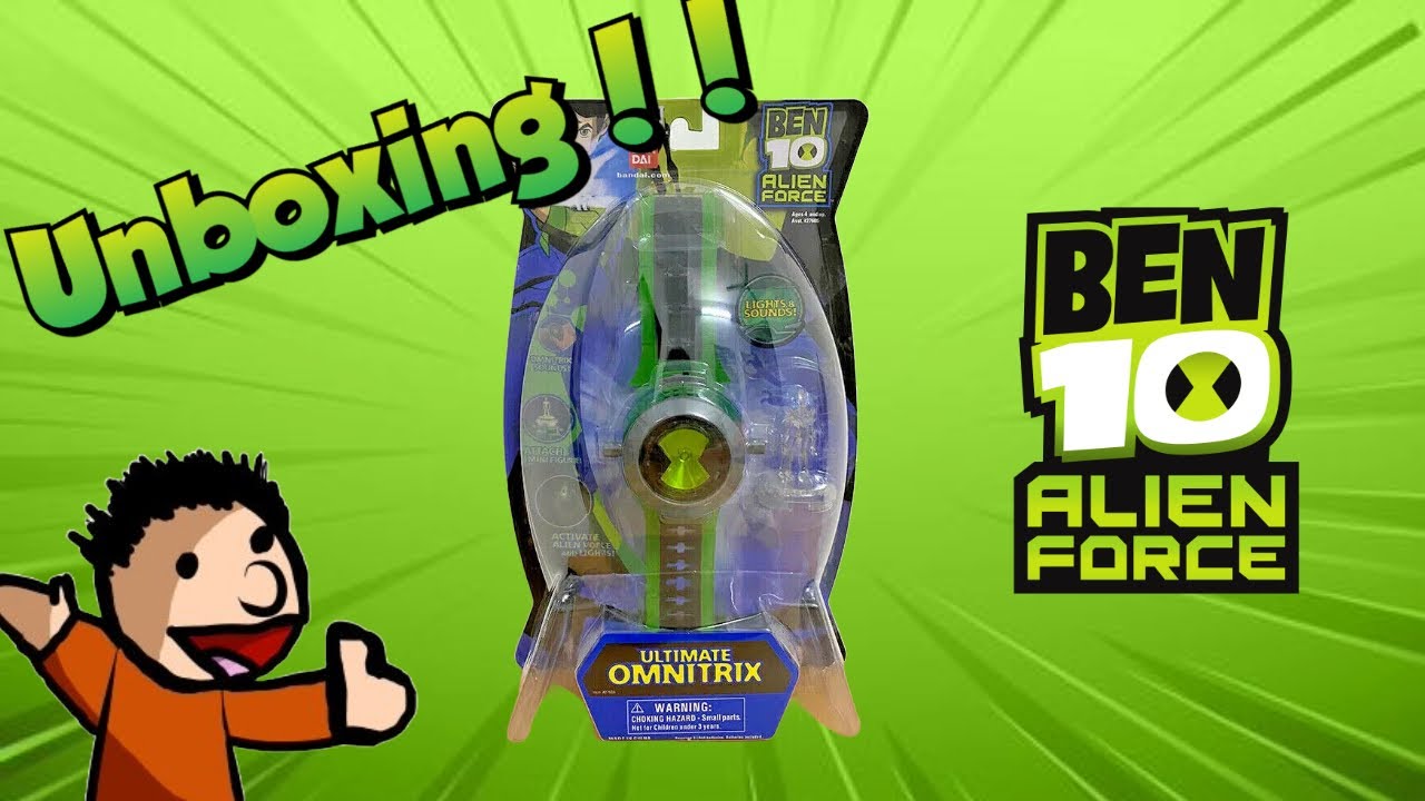 Unboxing Tercermundista Ben 10 Alien Force Ultimate Omnitrix I El Chascón Pepe