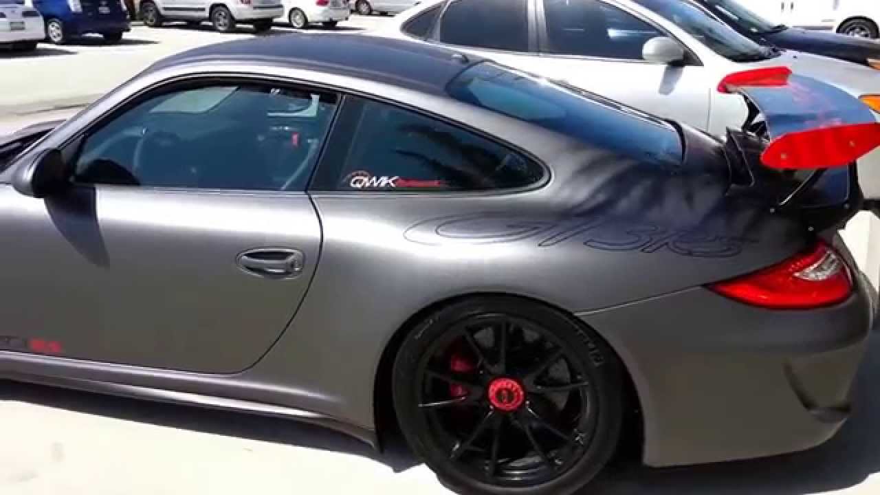 GT3 RS Wrapped in 3M Matte Dark Grey
