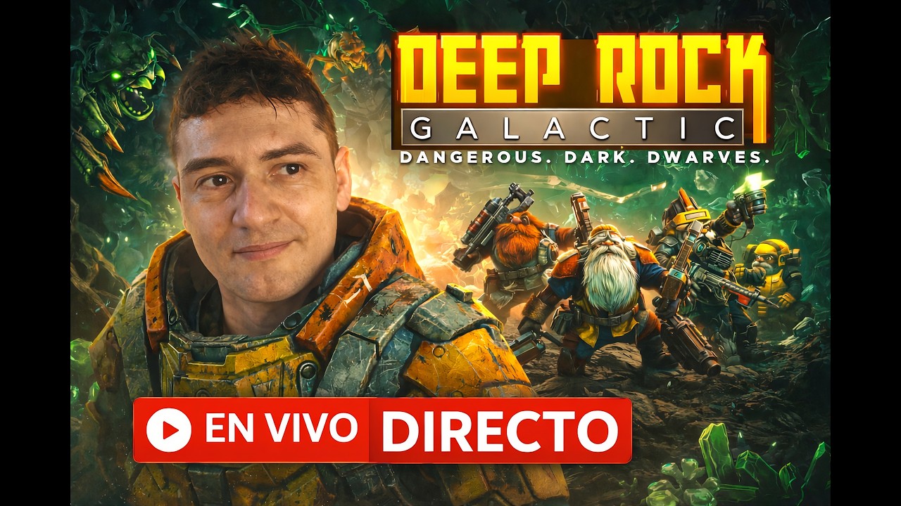 DEEP ROCK ~ 🔥 ENANOS ESPACIALES! 🔥💀🔴