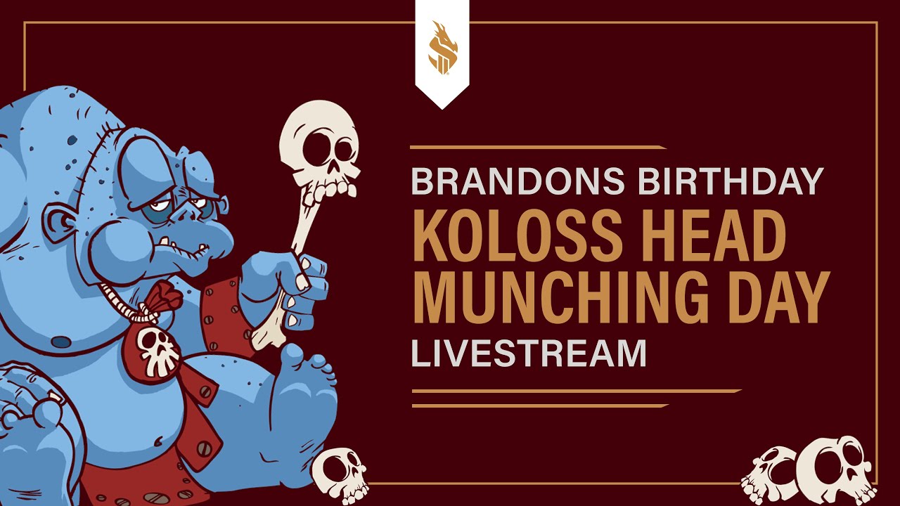 Koloss Head Munching Day Livestream