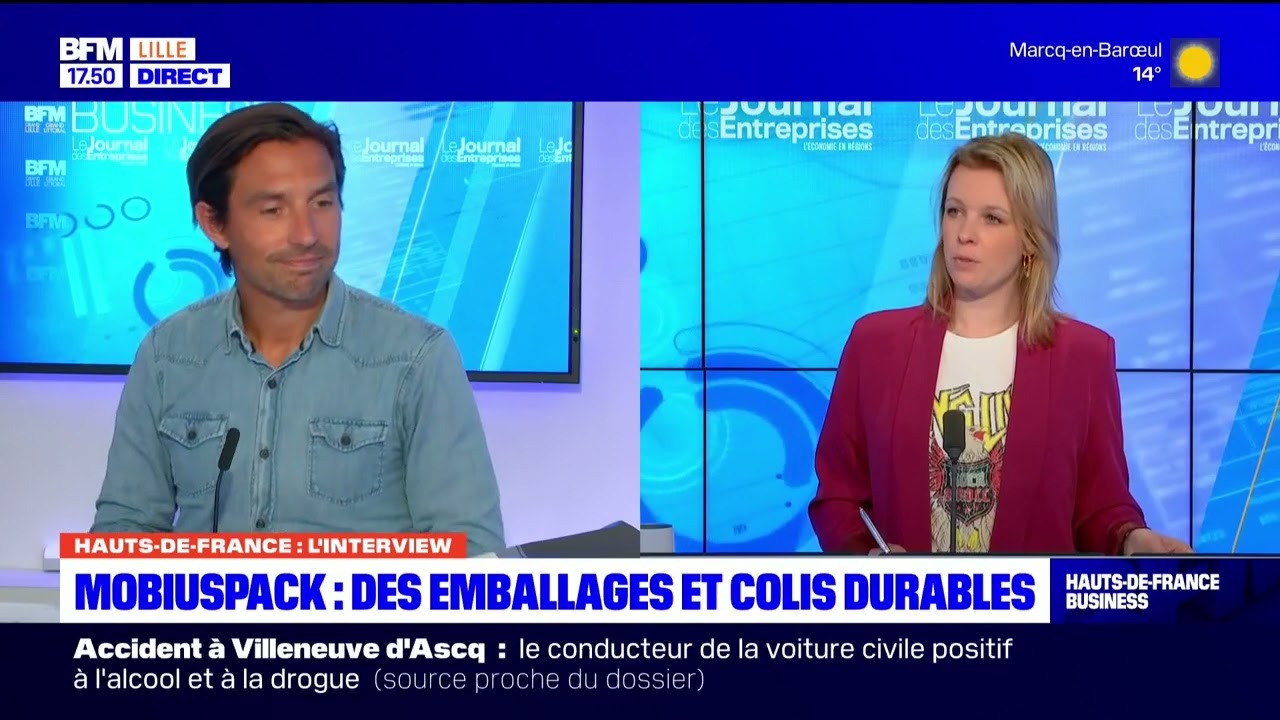Julien Lemarchand (Mobius Pack), est l'invit&eacute; de BFM Grand Lille / Le JDE