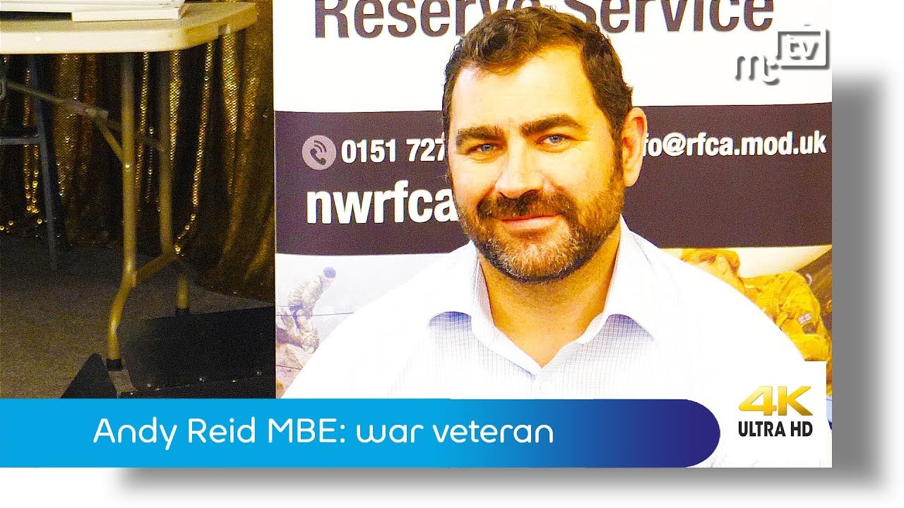Andy Reid MBE: war veteran