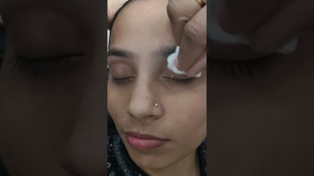 Threading eyebrow video proper#😊😊