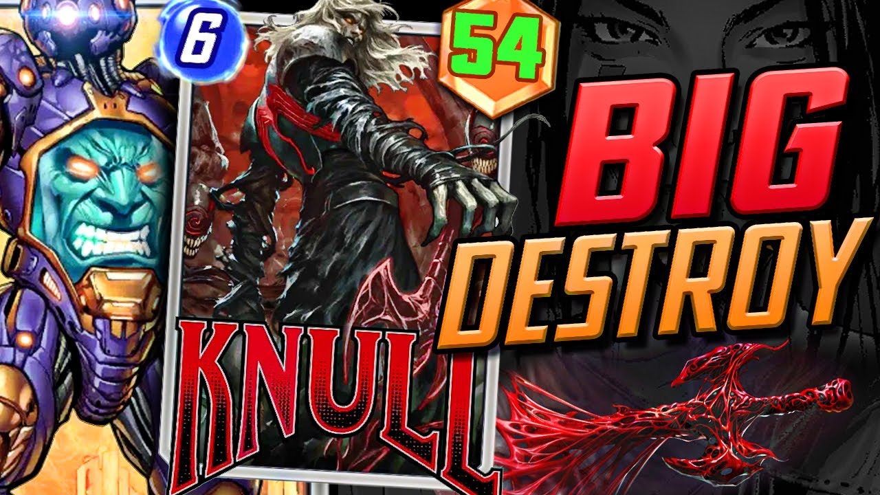 KNULL DESTROY gets BIG in THIS DECK! | Marvel Snap