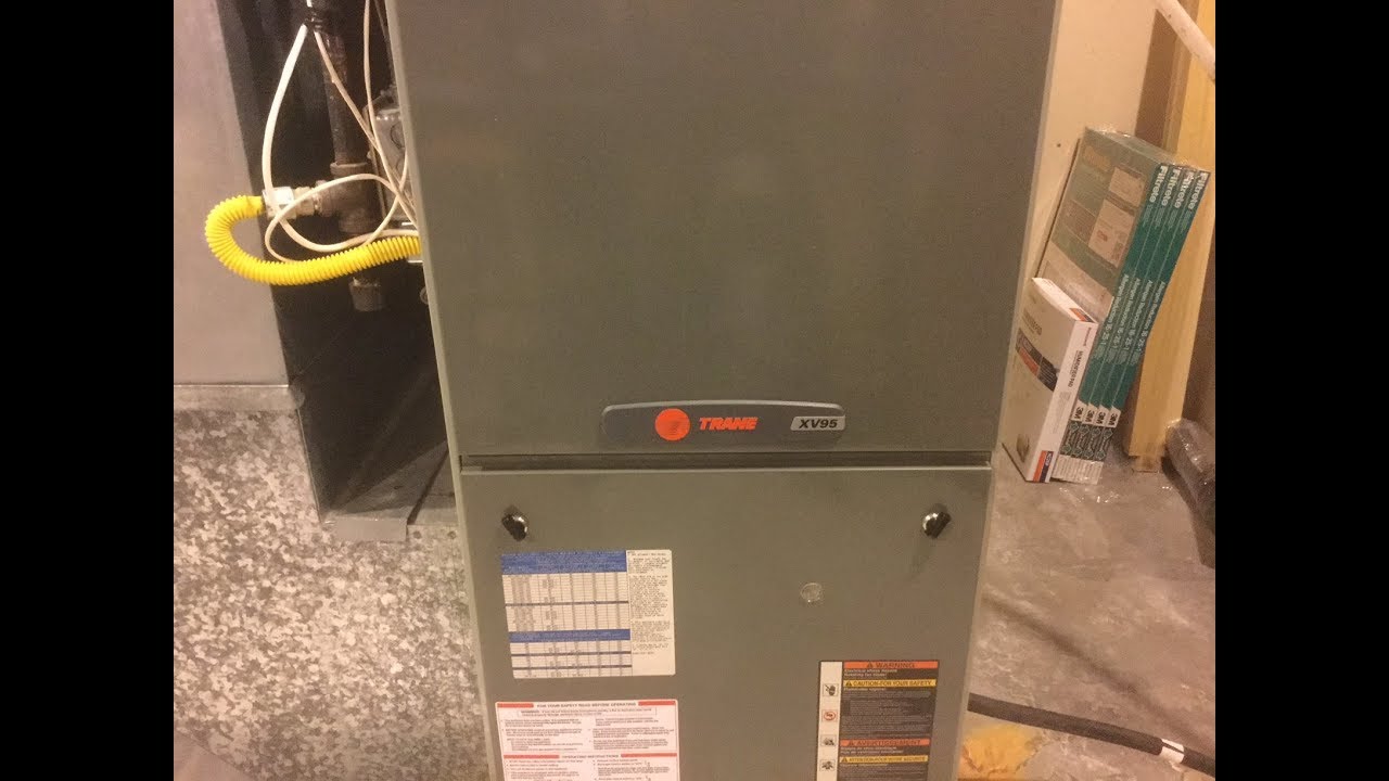 Trane XV 95 Draft Inducer Motor Replacement