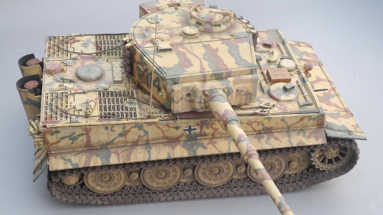 Trumpeter 00945 1:16 Pz.Kpfw.VI Ausf.E Sd.Kfz. 181 Tiger I Late Build Part 4