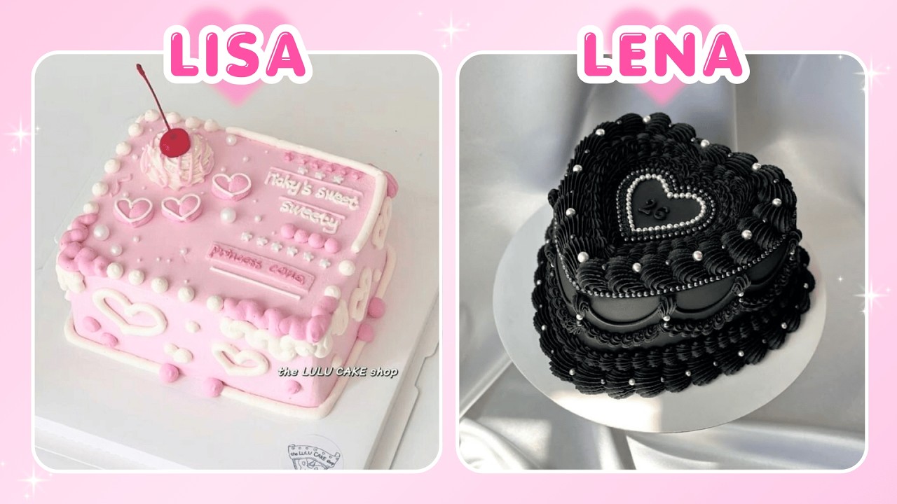LISA OR LENA Choose Your Aesthetic 🌸🖤 #lisa #lena #lisaorlena #viral #trending