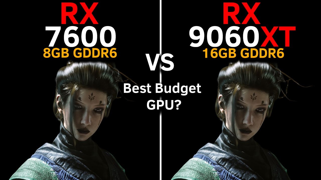 RX 7600 vs RX 9060 XT | FSR 4 | Best Budget GPU with Ryzen 5 5500?