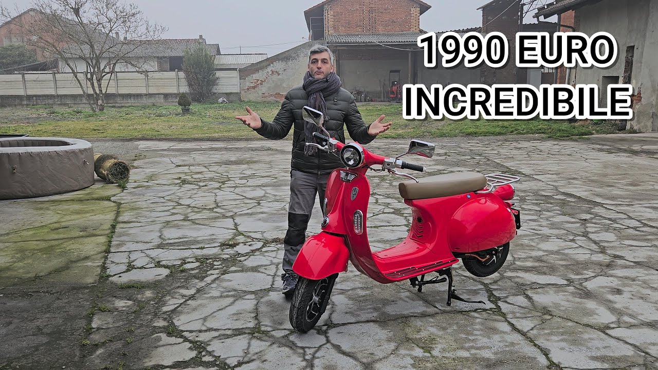 Ho comprato la VESPA Elettrica CINESE a 1990€... Sorpresa assurda!