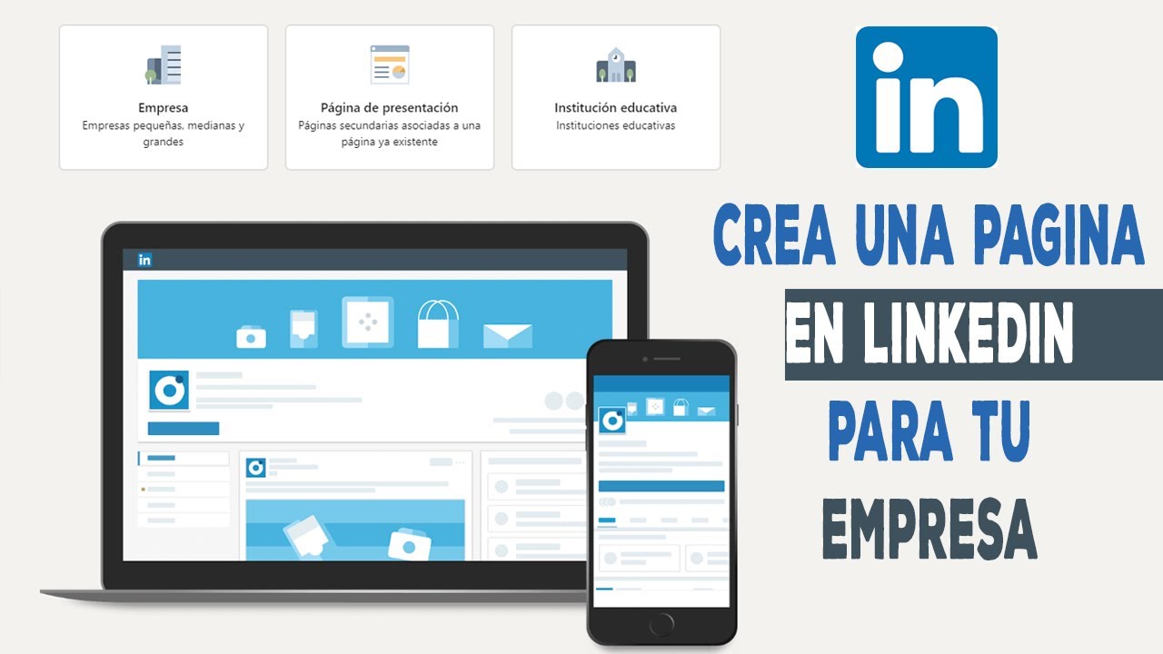 ✅ C&oacute;mo Crear Una P&aacute;gina en LinkedIn Para Empresa  📊