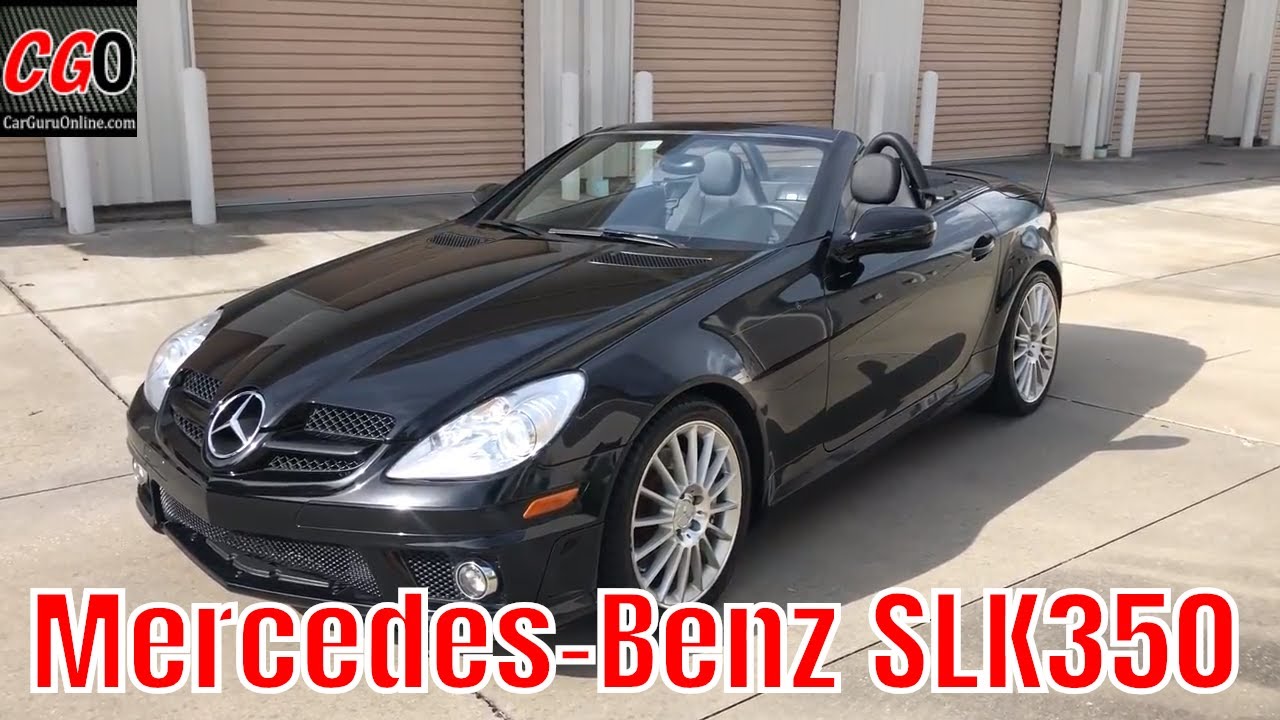 Обзор: Mercedes-Benz SLK350 с пакетом AMG Sport