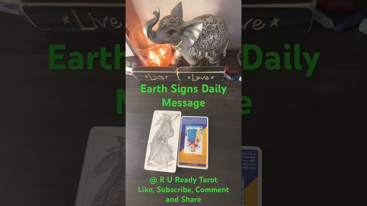 Earth Signs: This Situation Is Over #new #daily #shorts #tarot #zodiac #horoscope