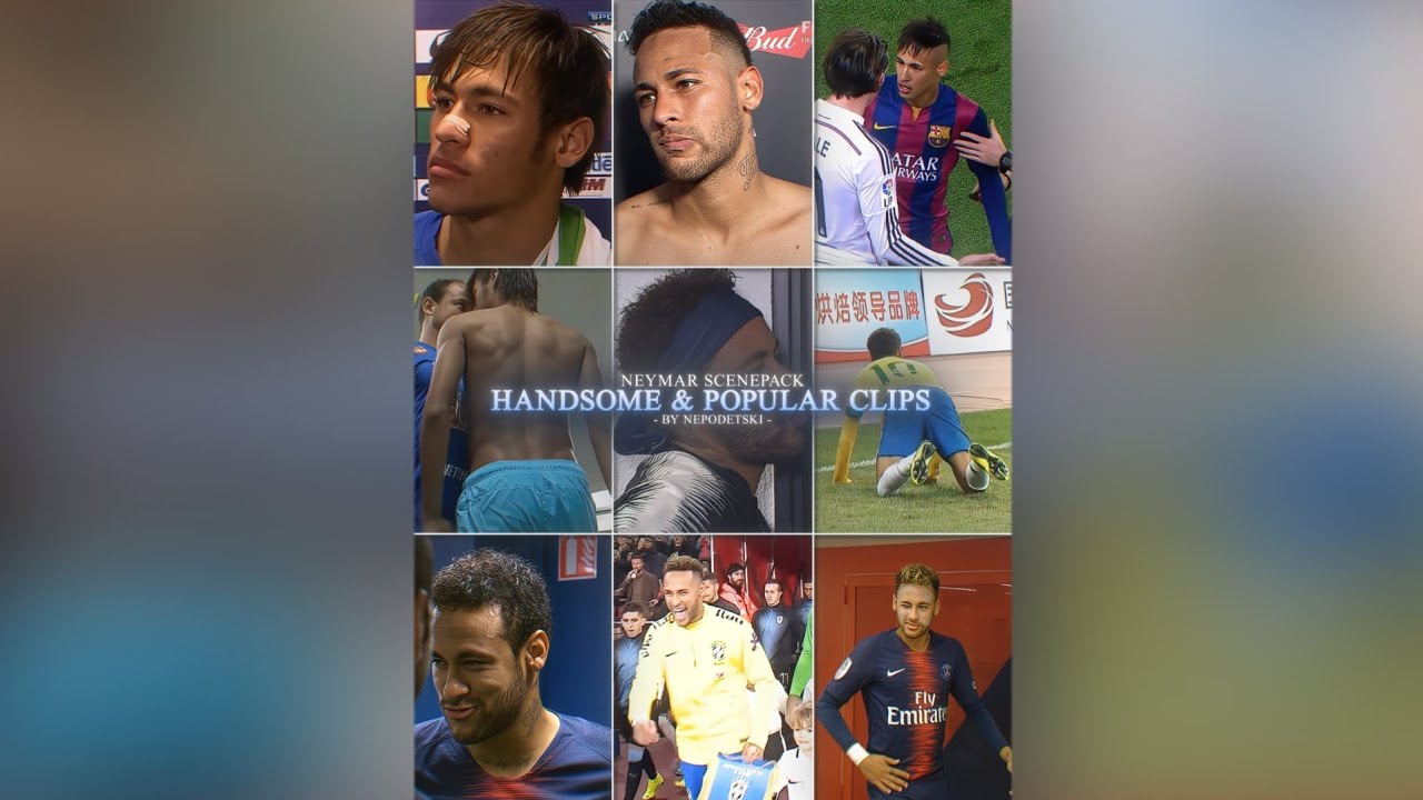 Neymar Hot and Rare Clips for edits (VSP)