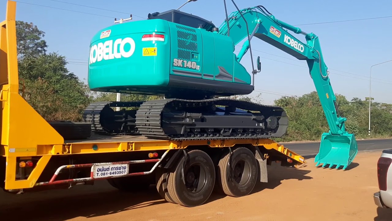 ใหม่ถอดด้าม คันแรกของไทย kobelco sk140lc-11 หล่อจัดปลัดบอก บุกเมืองบุรีรัมย์ excavator EP.7938