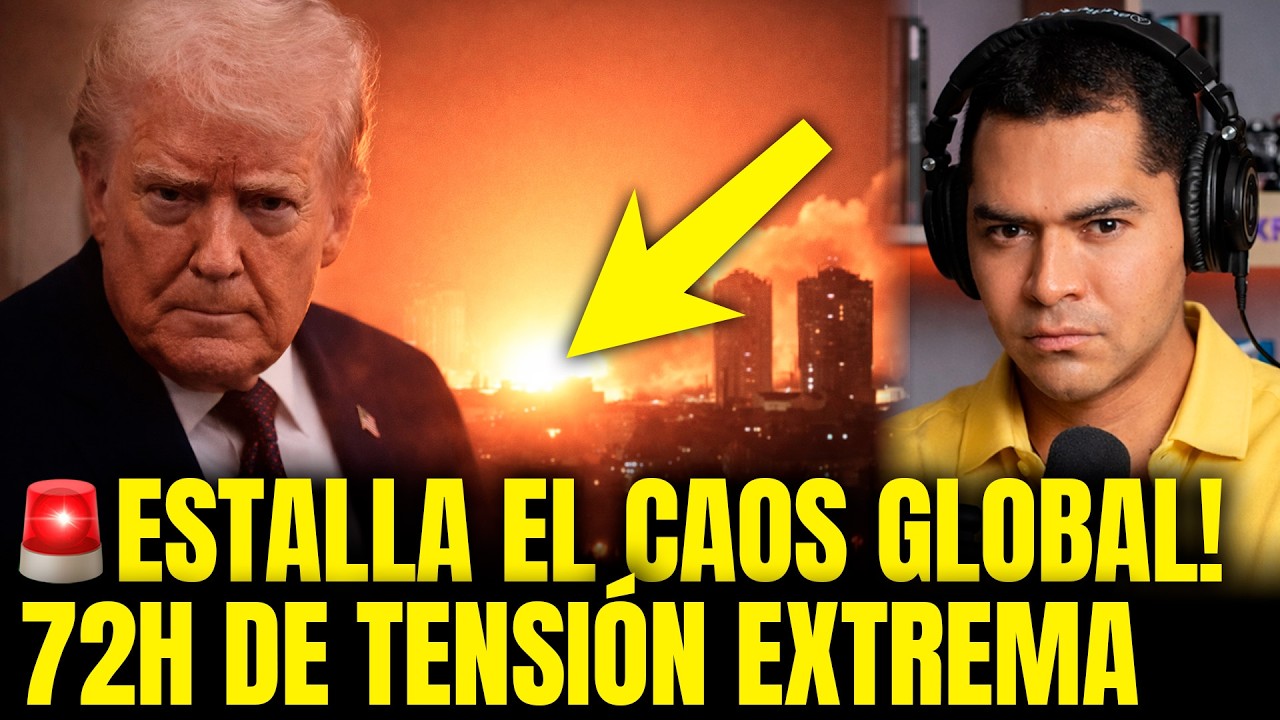 72 HORAS AL LÍMITE: TRUMP PRENDE LA MECHA NUCLEAR MUNDIAL