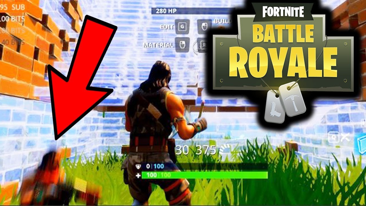 I'VE NEVER SEEN THIS IN FORTNITE BATTLE ROYALE.......