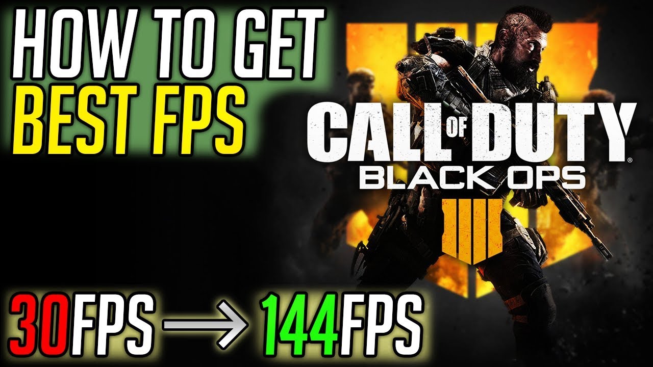 COD: Black Ops 4 - How to Boost FPS on any PC/Laptop! TUTORIAL!