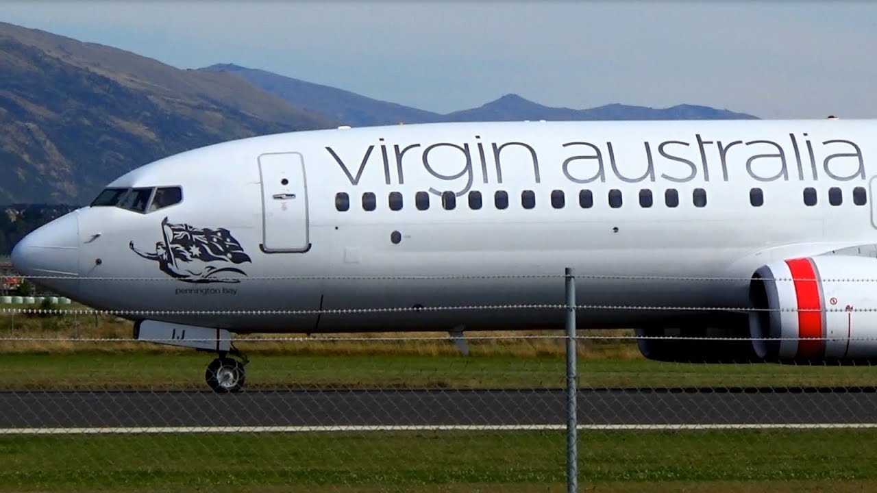 Virgin Australia B737-800 | Takeoff Queenstown Airport | VH-YIJ