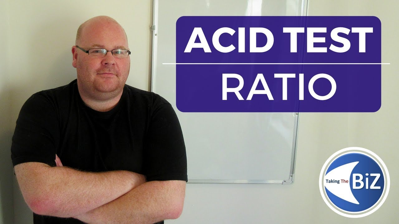 A level Business Revision - Acid Test Ratio
