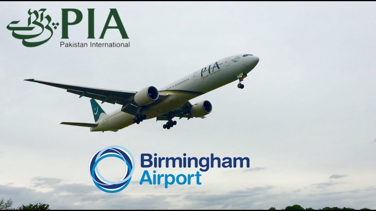 LOW! | PIA Boeing 777-300ER 'Breathtaking' Landing At Birmingham Airport | BHX | AP-BHW