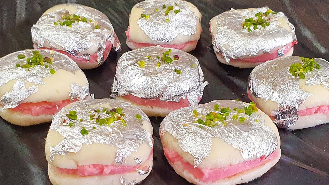 Bengali Sweet Malai Sandwich Recipe  Malai Chop Summer Special Sweet  Recipe