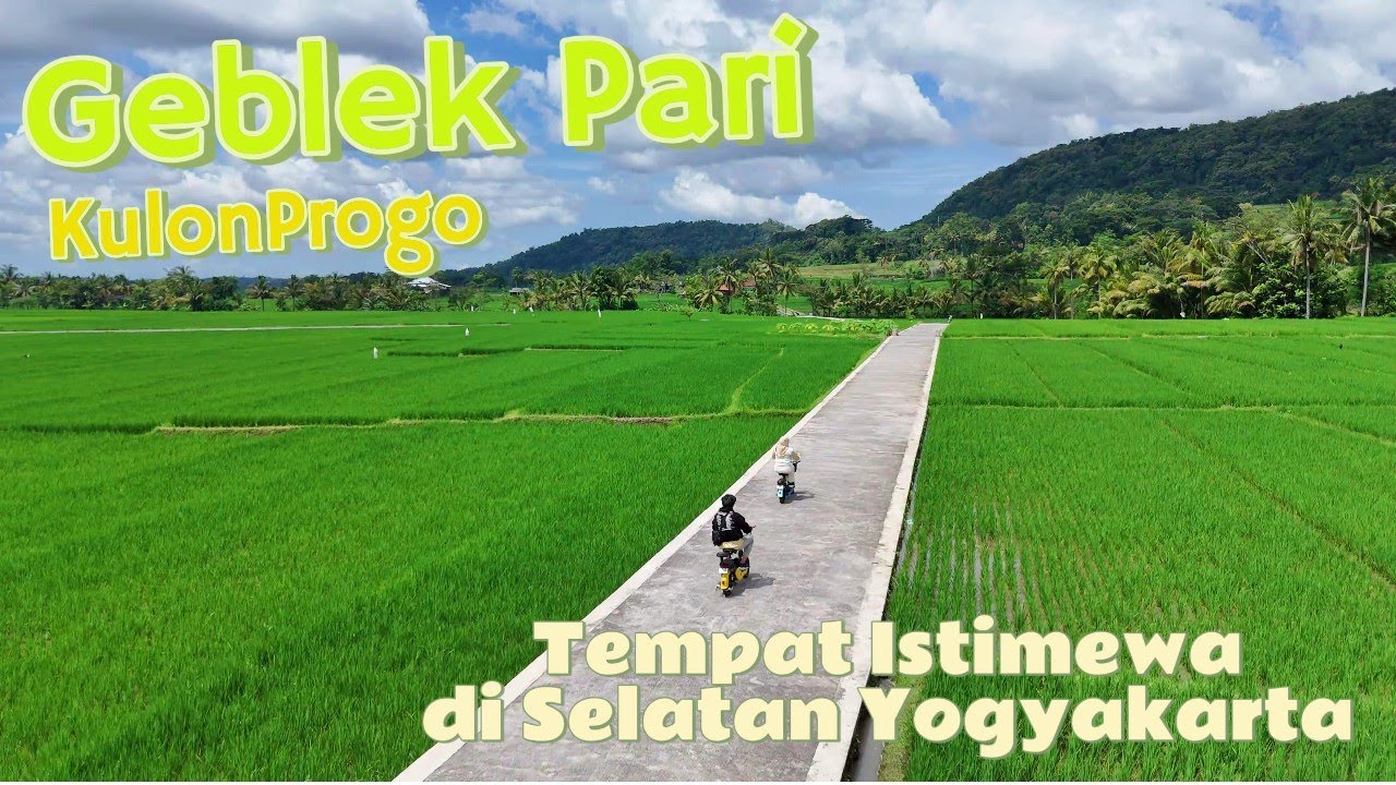 TEMPAT ISTIMEWA DI BARAT JOGJA | Geblek Pari Nanggulan Kulon Progo