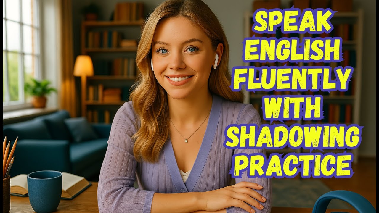 SPEAK ENGLISH FLUENTLY with Shadowing English Speaking Practice | Episode 3 | English Podcast