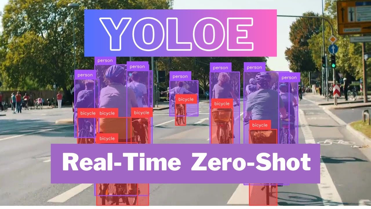 YOLOE: Real-Time Zero-Shot Object Detection and Segmentation Explained | Visual Prompting