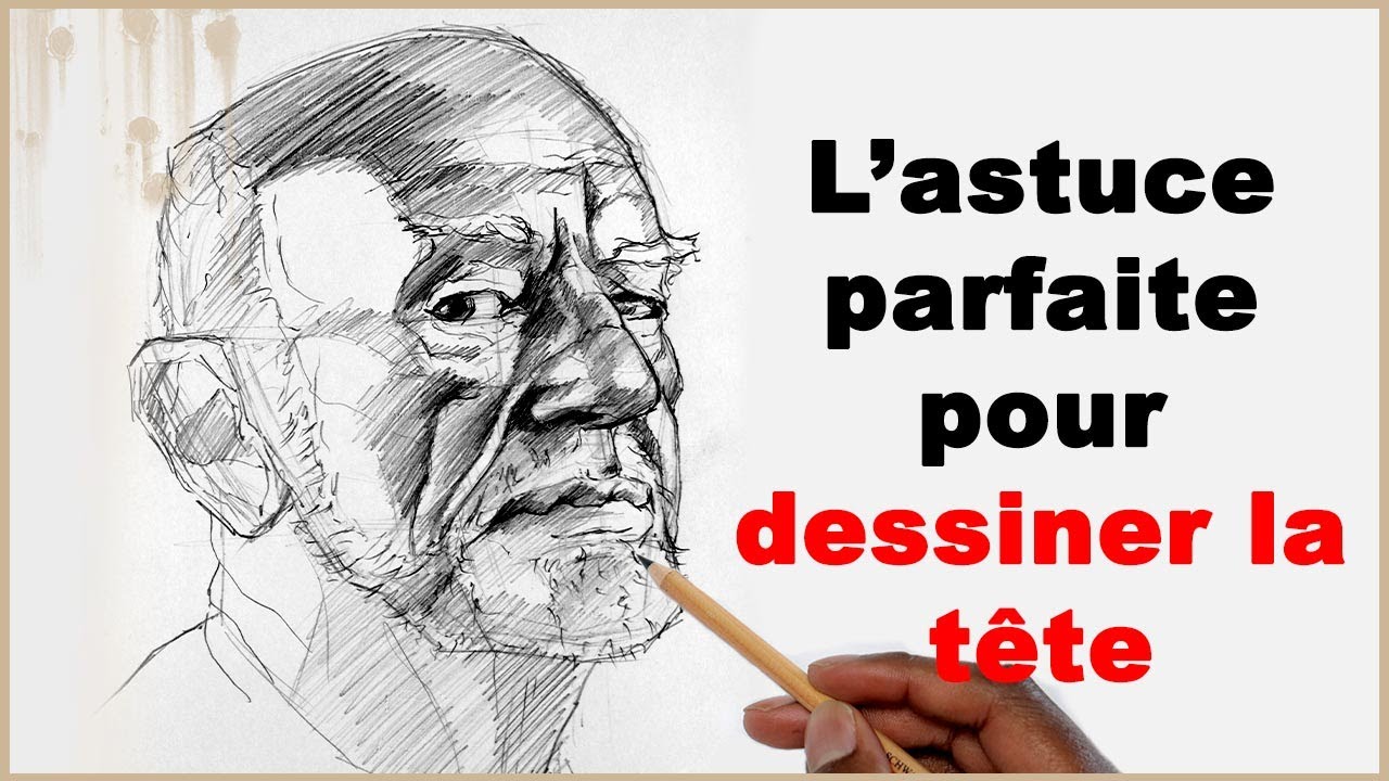 Comment Dessiner La Tete Et Un Visage De Trois Quart ?