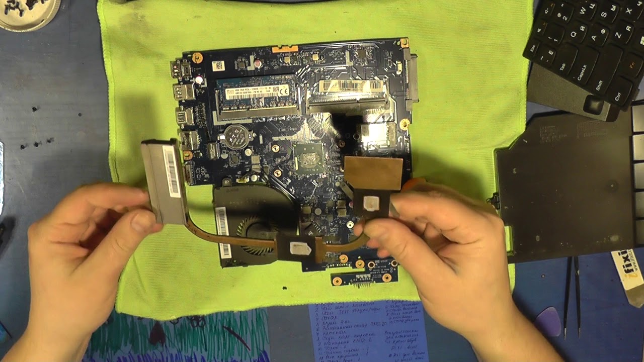 Разборка ноутбука Lenovo B50-30.